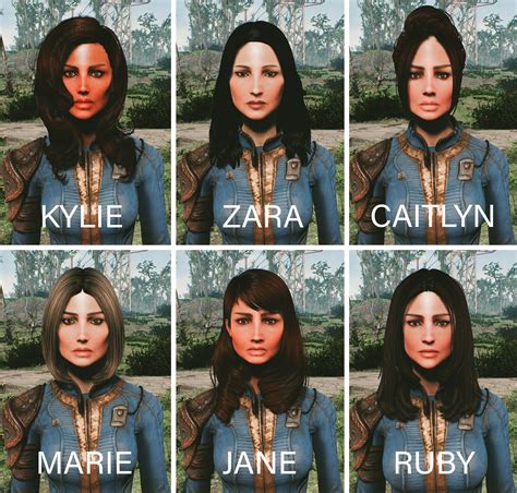 fallout 4 female character presets